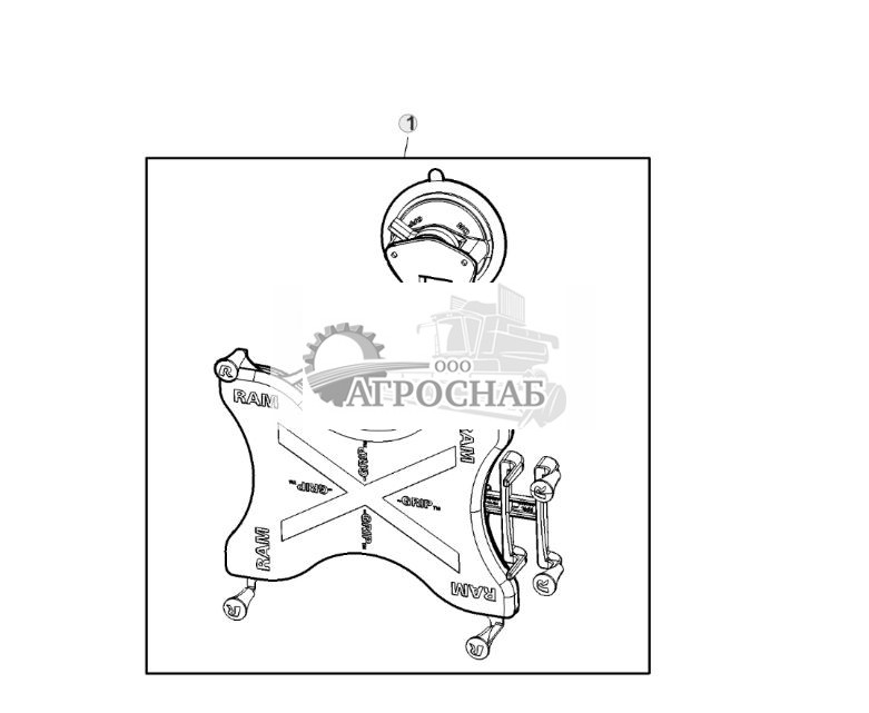 Дополнительное оборудование, кронштейн для монтажа на пластину - ST854330 786.jpg